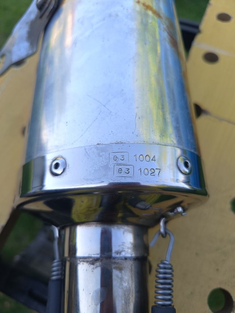 Wydech motocyklowy przelotowy Hurric Rac1
