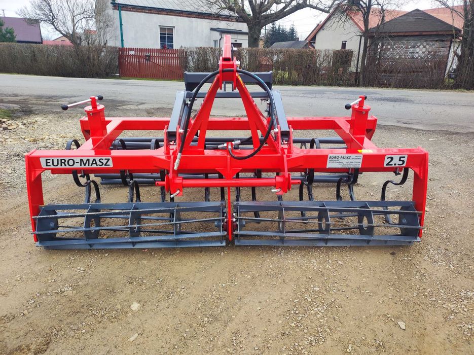 PROMOCJA agregat Uprawowo-siewny 2,5/2,7/3m EURO-MASZ od ręki