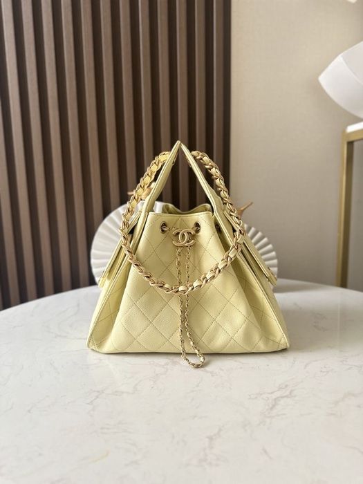 Chanel Hobo 25 Butter сумка сумочка шопер шанель жовта брендова код