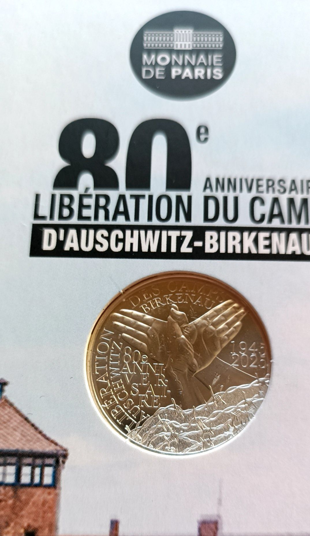 França 2025 - 80 anos da libertação do campo de Auschwitz-Birkenau