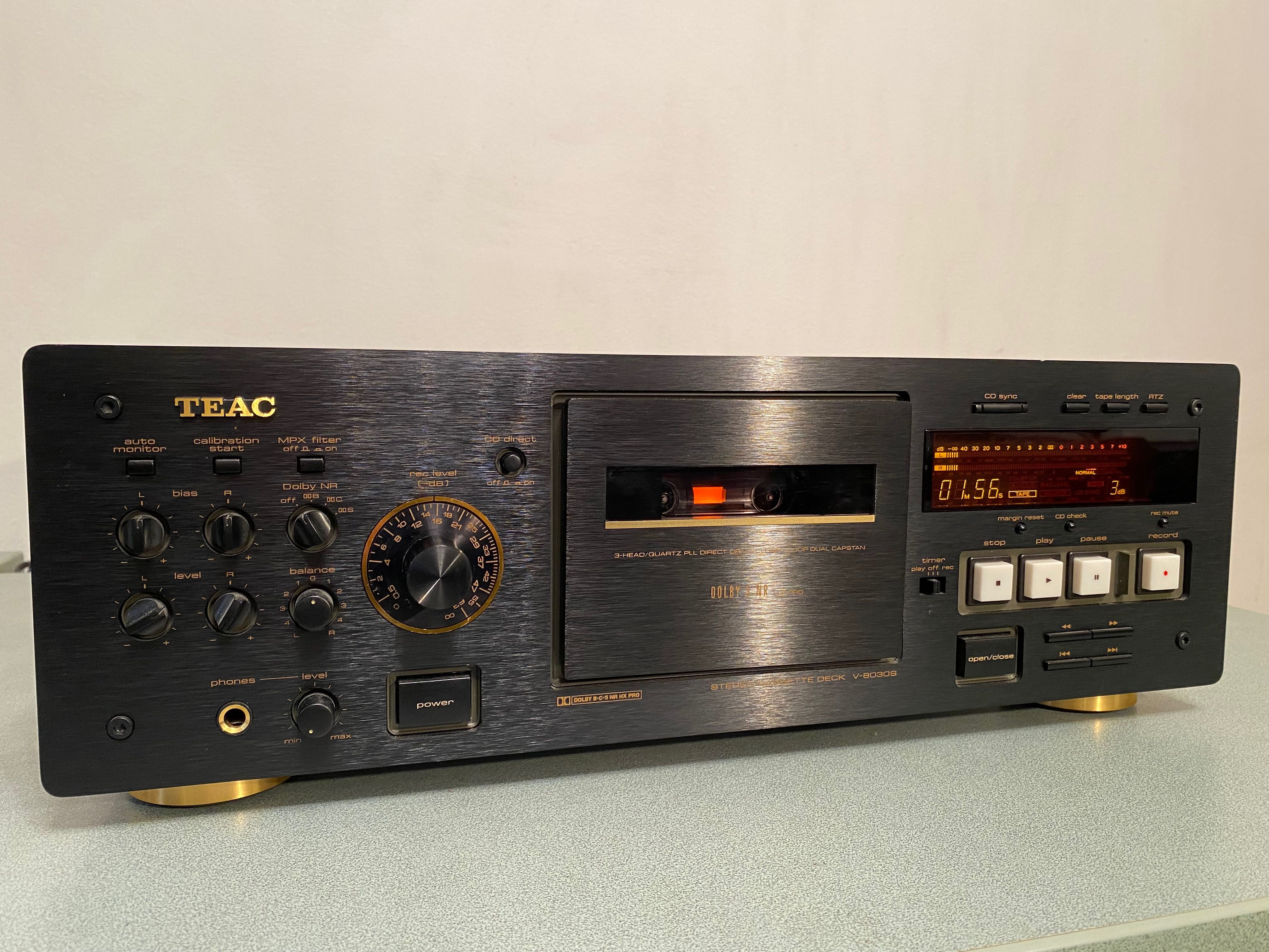 TEAC V-8030s - najlepszy MAGNETOFON tamtej epoki