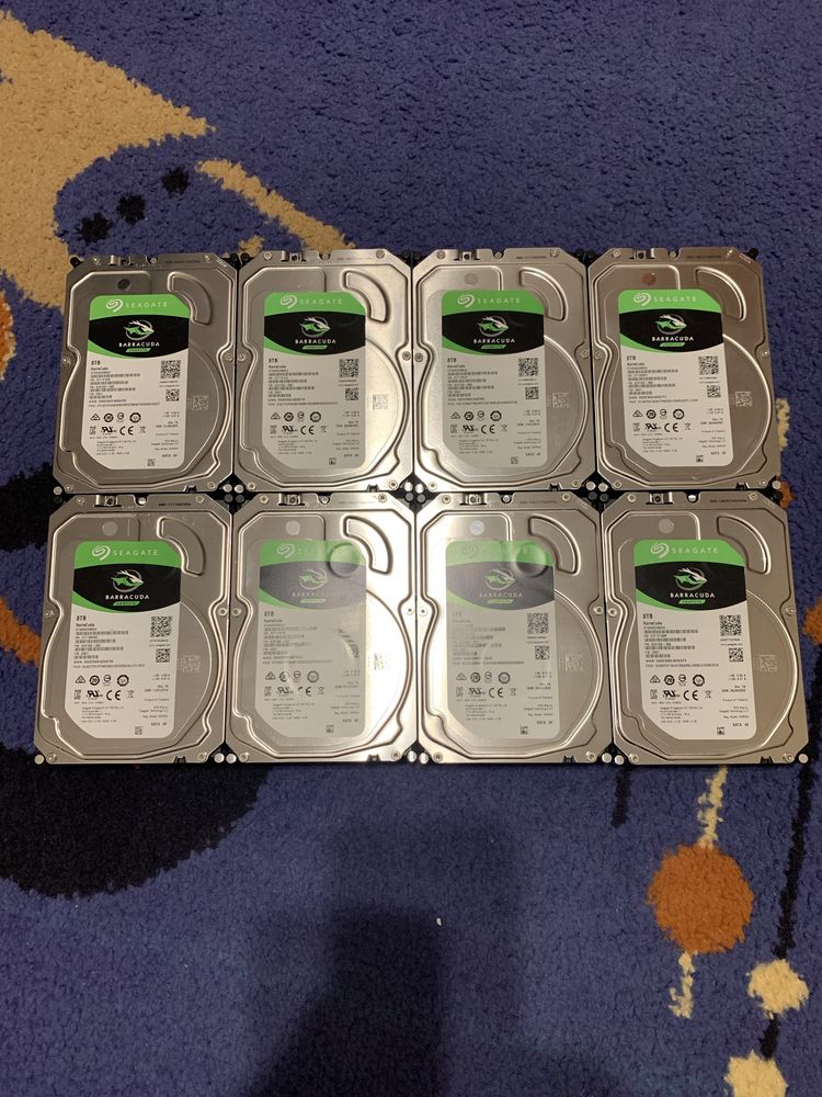 Seagate Barracuda 8TB у відмінному стані