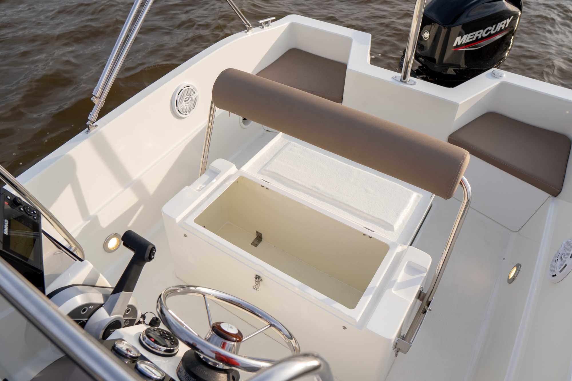 Nowa łódź Atlantic Marine 490 silnik Mercury F60 ELPT przyczepa PP1100