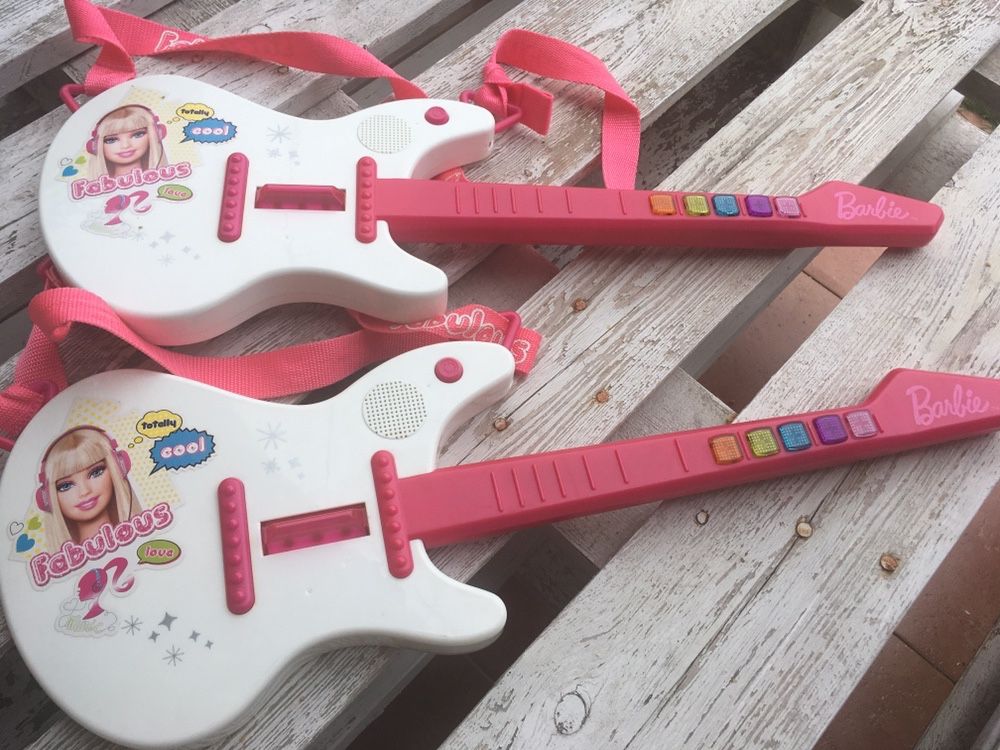 Gitara elrktryczna Barbie