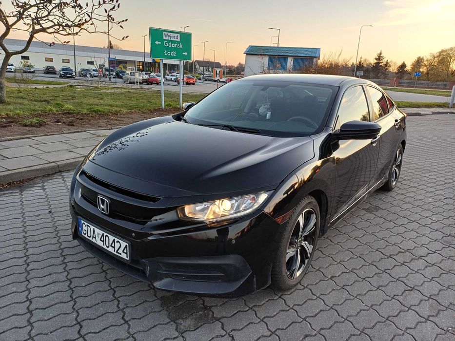 Honda Civic 2017r. 2,0 sedan ben.+gaz sekwencja