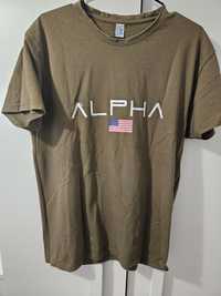 Koszulka  męska  khaki Alpha  M
