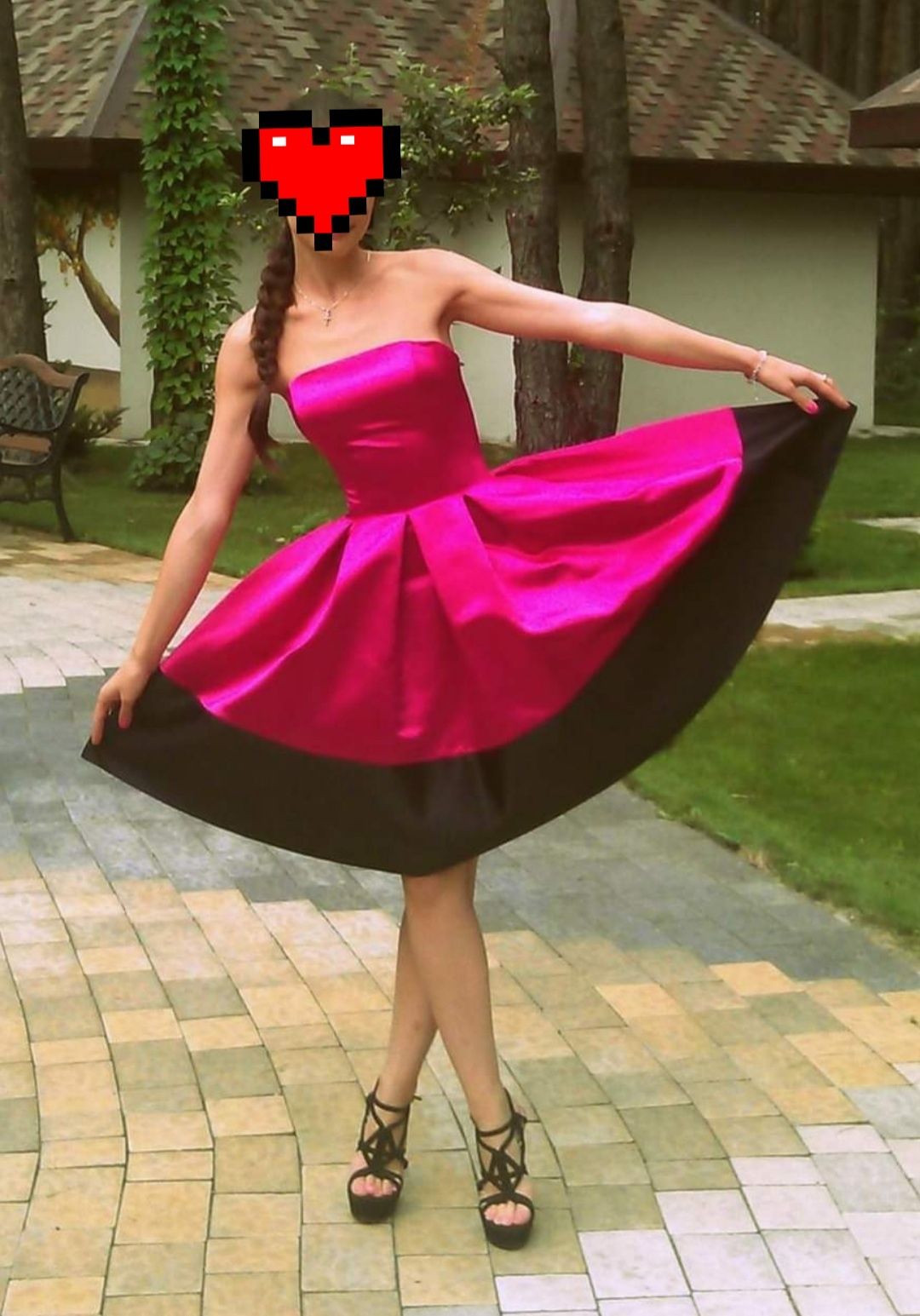 Сукня корсетна вечірня на випускний Юнона XS
