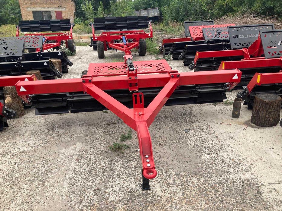 Коток измельчитель подрібнювач  водоналивний причіпний 3метри