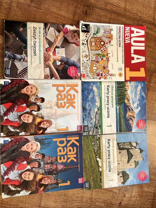 Podręczniki 1 liceum/technikum