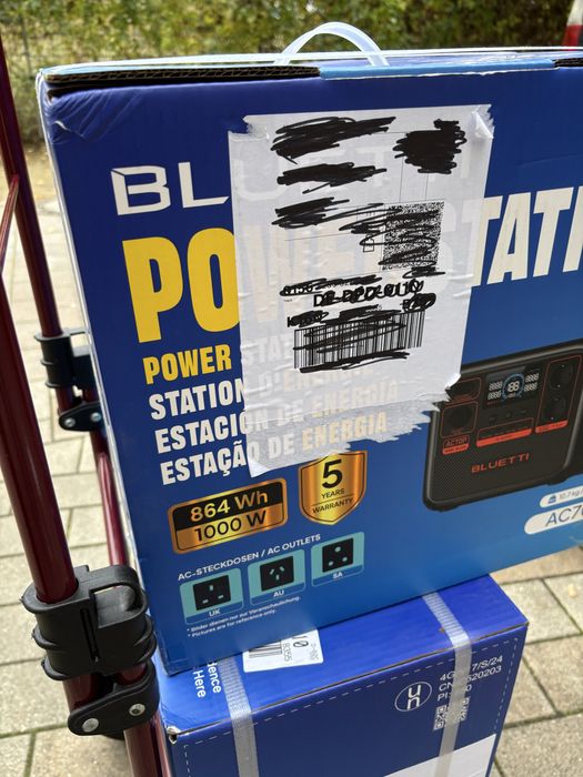 Зарядна станція Bluetti AC70P 864 вт*год LiFePo4 НОВІ ЄВРОПА