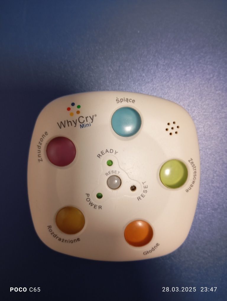 Why cry  mini Tłumacz płaczu dziecka
