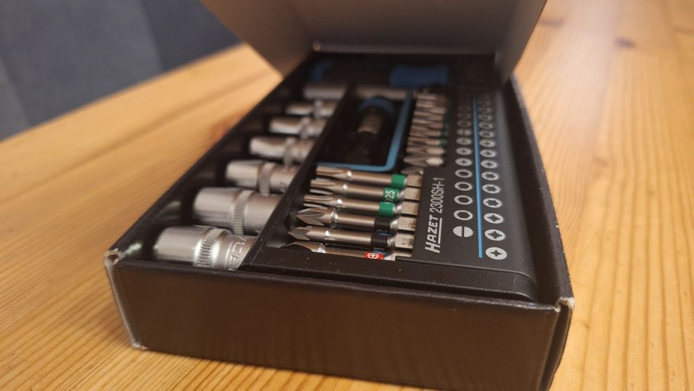 Zestaw bitów Hazet, nowy 39 części