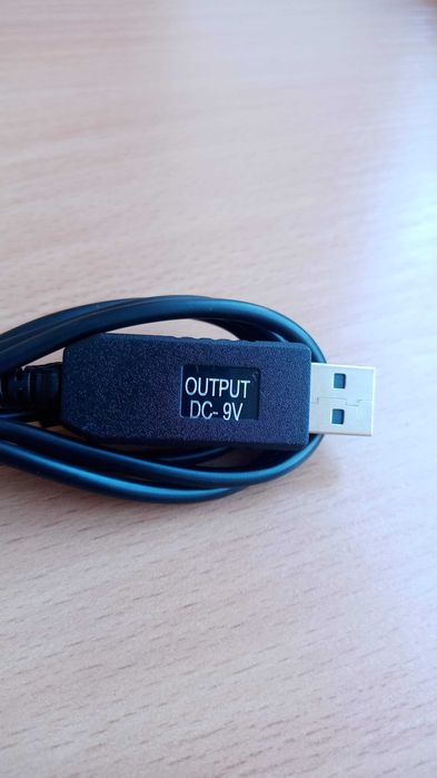 Кабель ACS перетворювач USB 5V 9v 12v роутер без світла