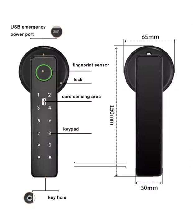 Fechadura inteligente tuya