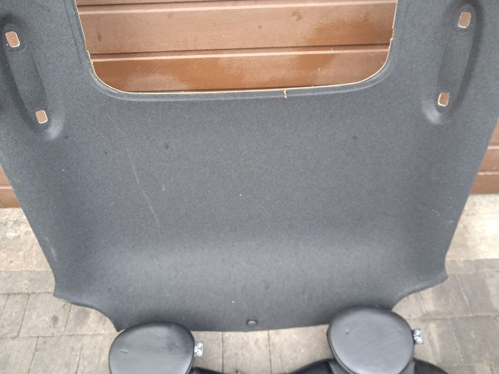 Podsufitka słupki Czarne MINI Cooper Clubman R55
