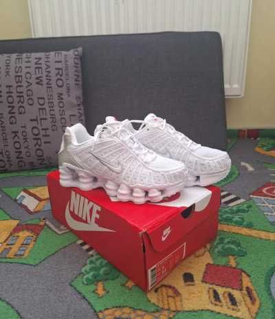 "Buty Trampki" Nike_Shox_TL_White_R.43