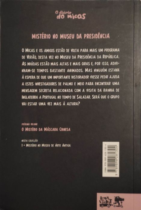 Livro: Mistério no Museu da Presidência