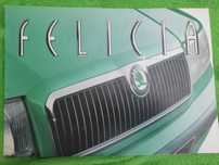 SKODA Felicia i Felicia Combi 1.3 MPI, 1.6 MPI, 1.9 D polski rok 1998