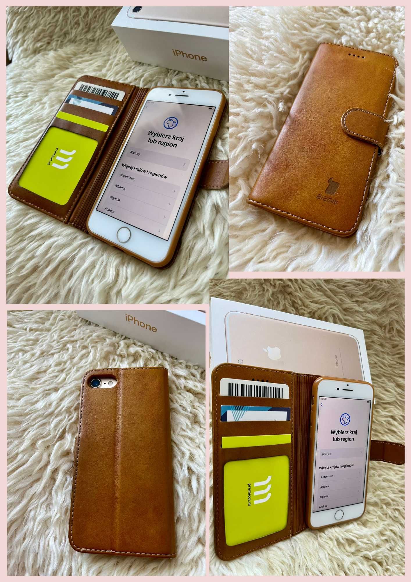 iPhone 7 – 32 GB – Rose Gold – stan idealny – komplet z akcesoriami