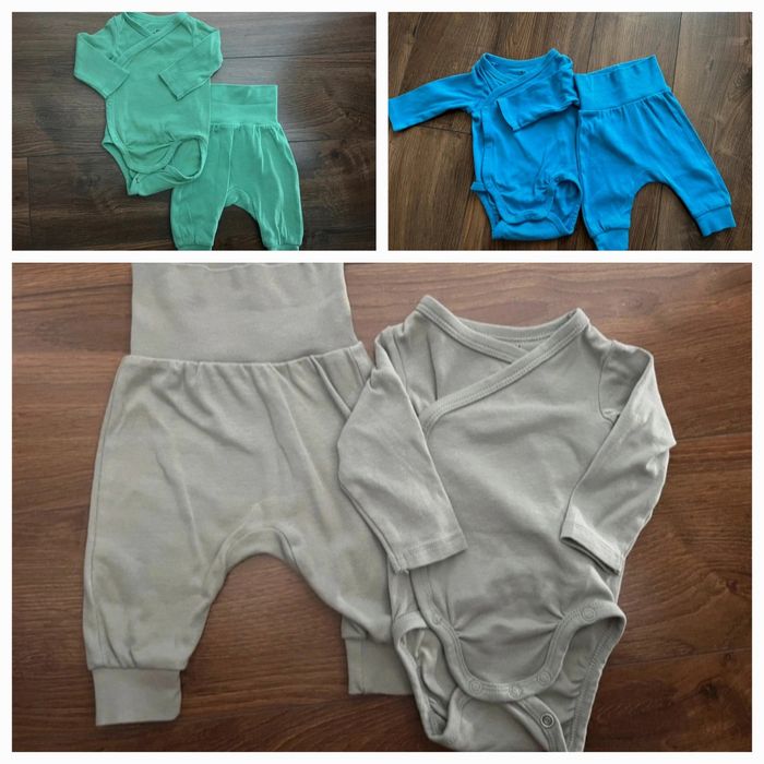 Paka ubranek dla chlopca 62-74