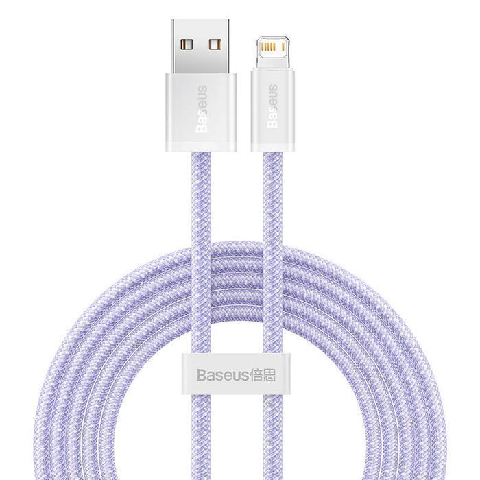 Kabel Usb Do Lightning Baseus Dynamic 2, 2.4A, 2M (Fioletowy)