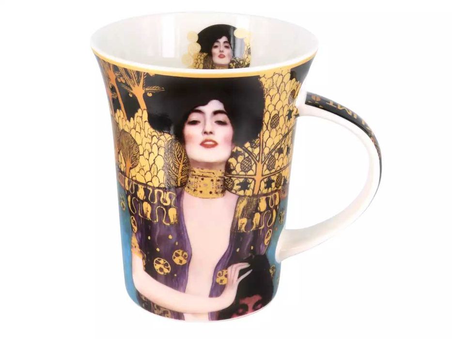 NOWY Kubek ceramiczny 350ml, Gustav Klimt, Judyta z głową Holofernesa