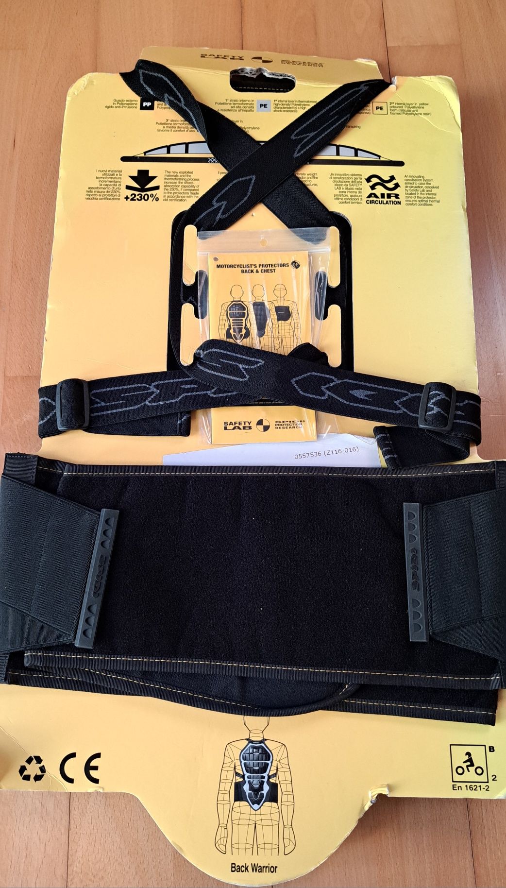 Proteção de costas Spidi Back Warrior - nova