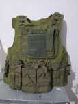 Vendo colete airsoft com mala de transporte