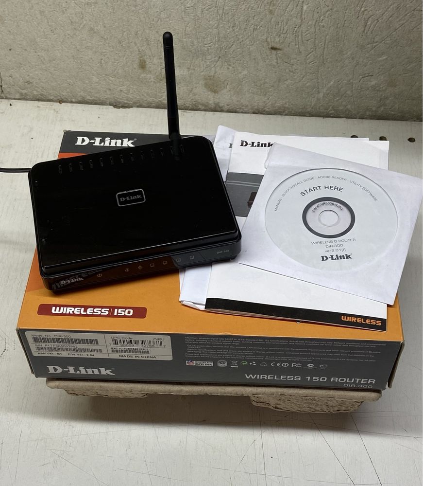 Роутер D-Link DIR-300 150Mbps