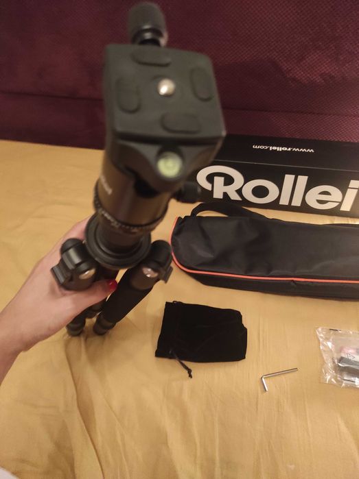 Tripé Rollei novo