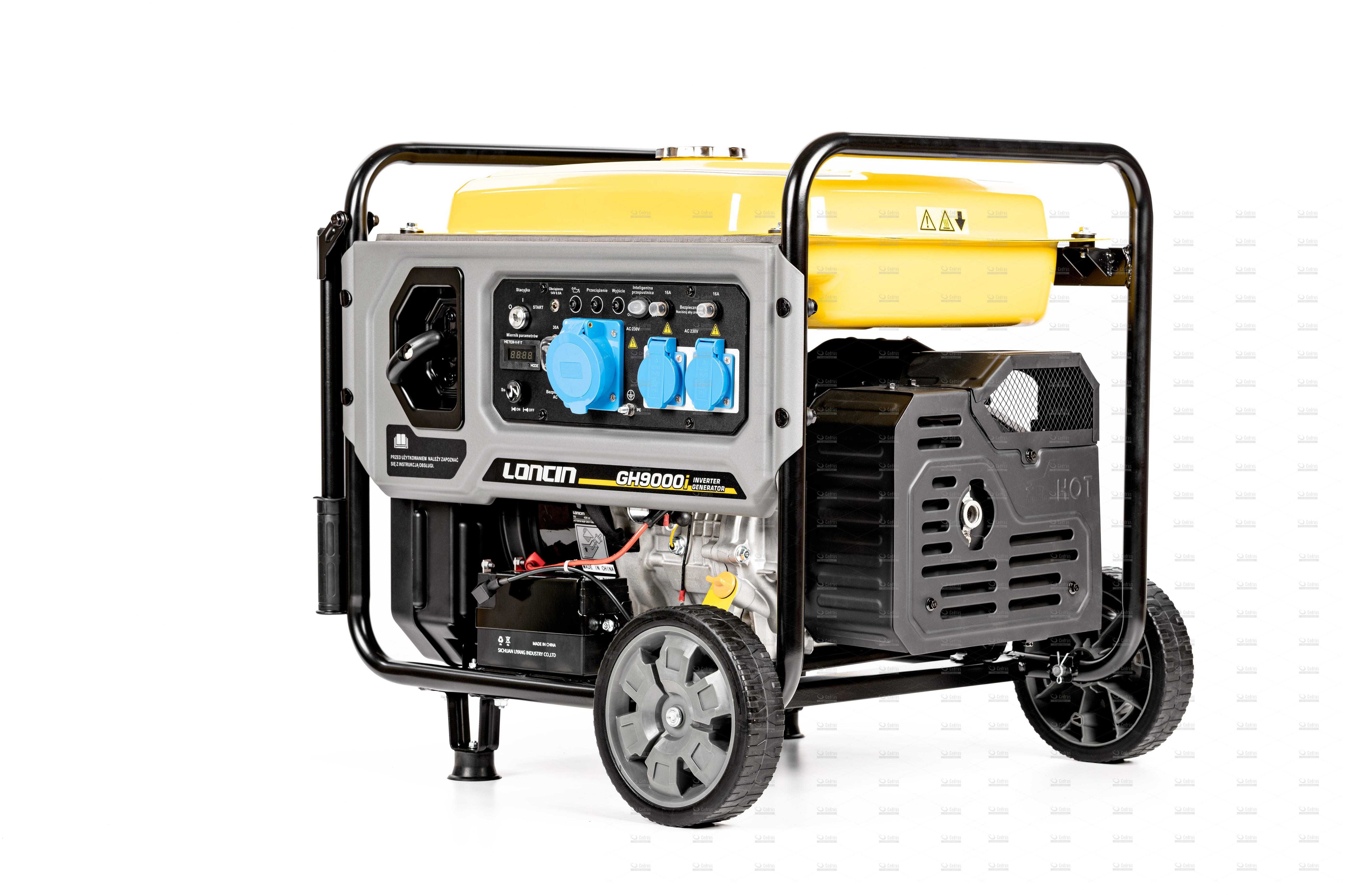 Agregat inwerterowy Loncin GH9000I ramowy Raty, Transport