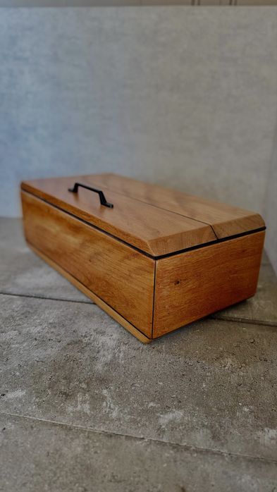 Kufer / Skrzynia z drewna egzotycznego