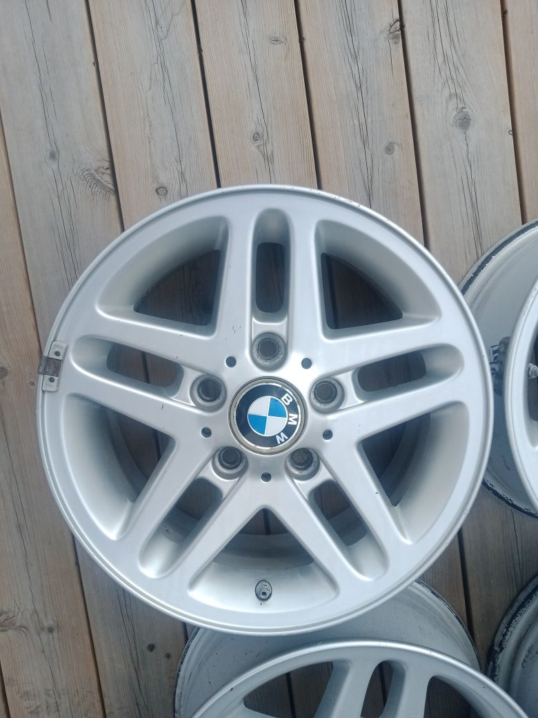 Alufelgi BMW E36 E46 6,5x15 ET42 styling 53,  czujniki