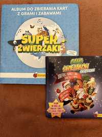 Album do zbierania kart z grami i zabawami + 2 albumy GANG ŚWIEŻAKÓW