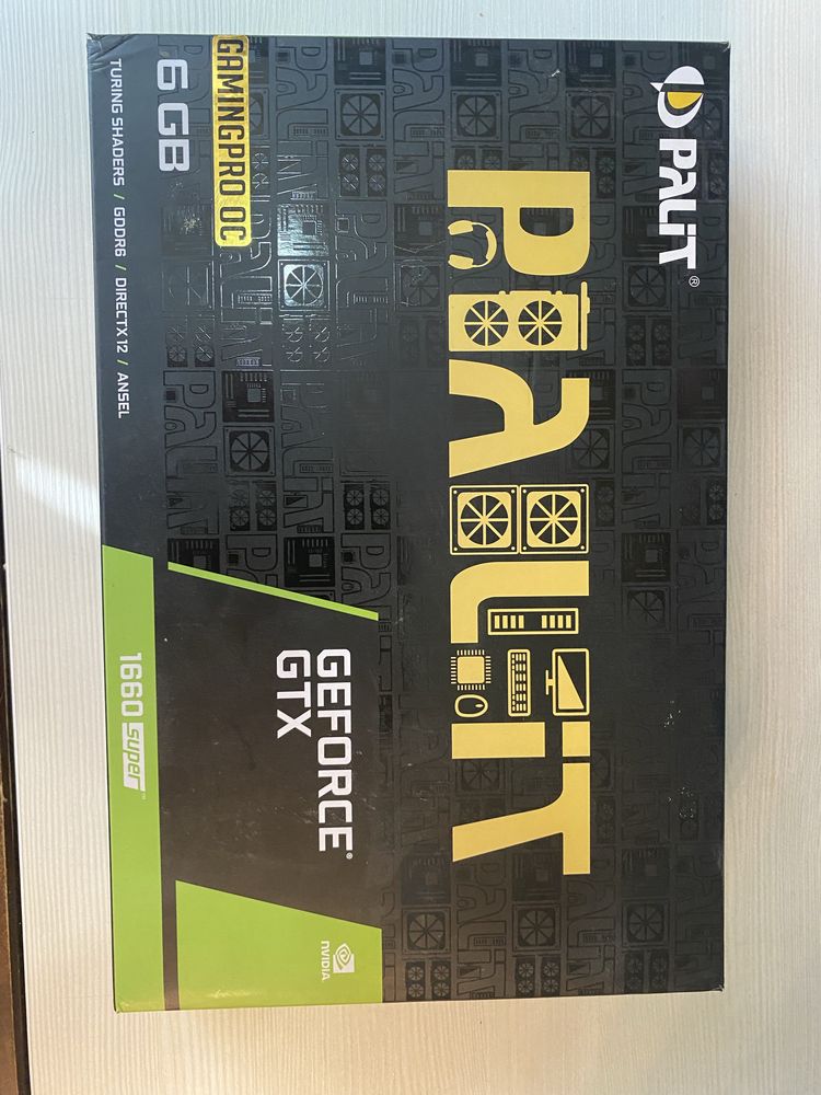 Відеокрта Palit GTX 1660 Super GP OC 6GB GDDR6, 192bit