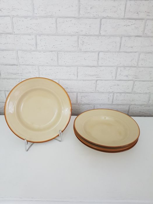 3szt głębokie talerze prl porcelit Tułowice