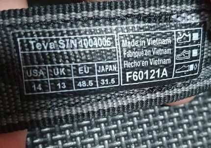 Сандалі teva m original universal оригінал 47