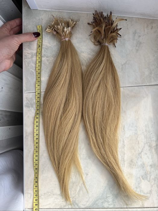 Натуральне волосся для нарощення або загущення