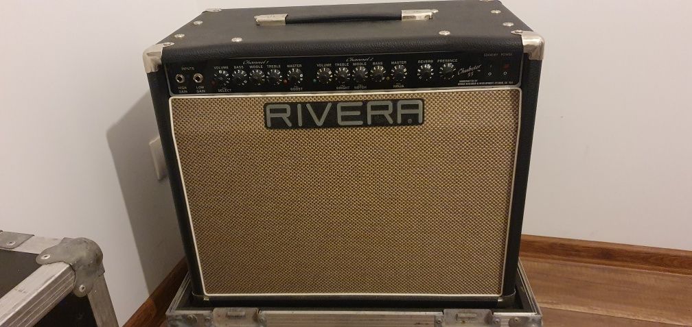 Wzmacniacz gitarowy rivera chubster 55+cases