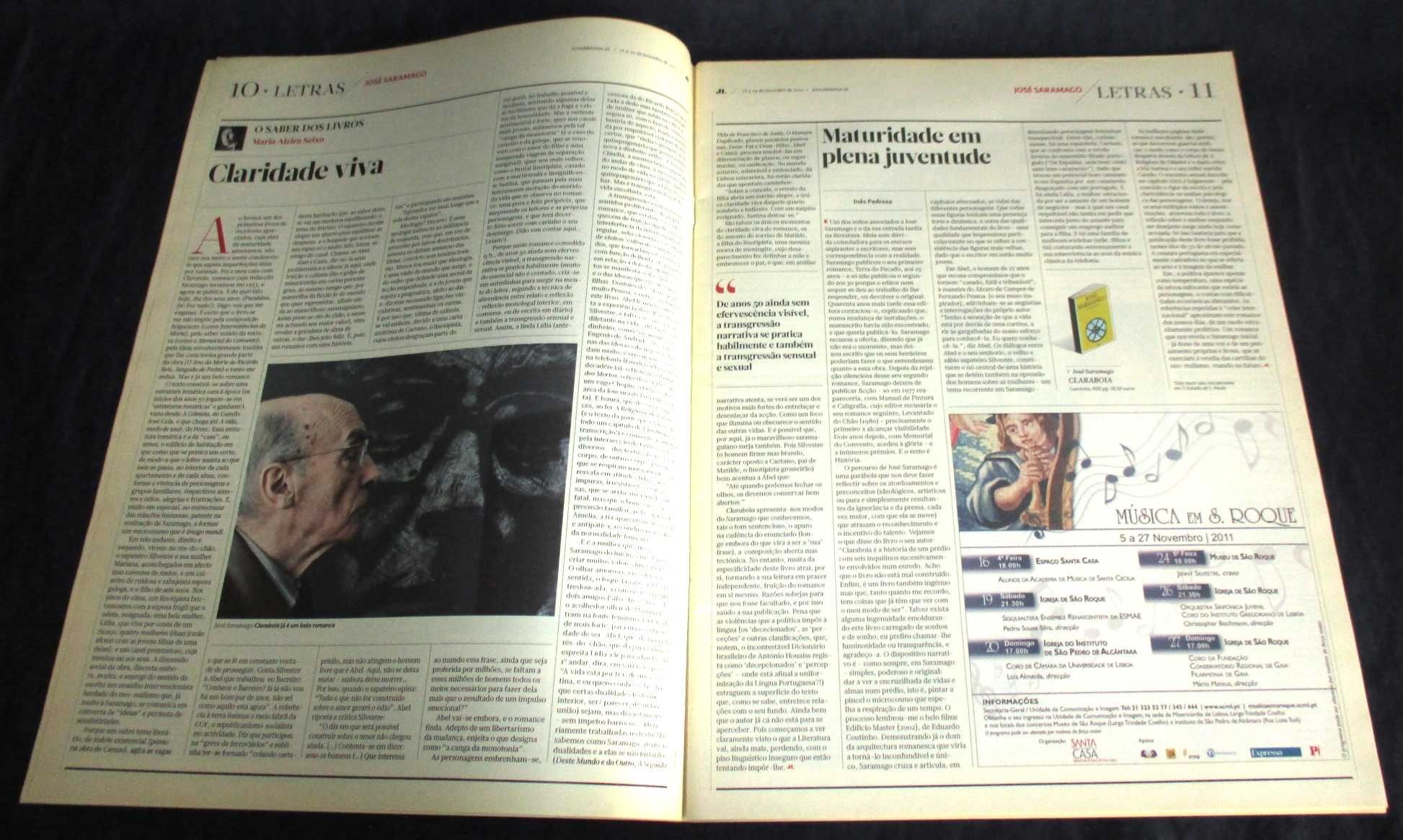 Jornal de Letras José e Pilar Saramago continua...