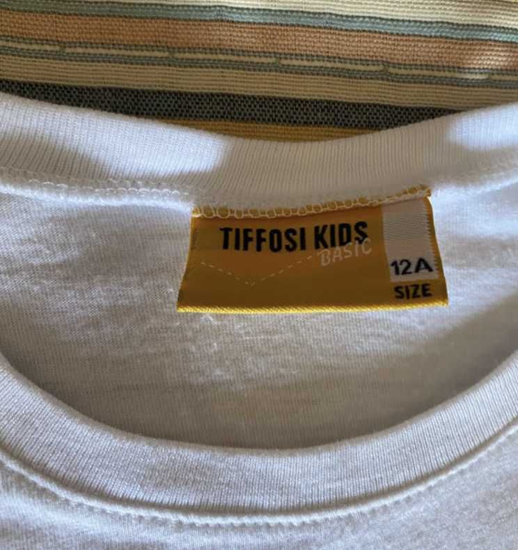 T-Shirt Tiffosi Kids Basic branca