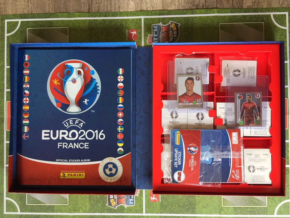 Panini Euro 2016 Swiss star ed caderneta + cromos por colar + update