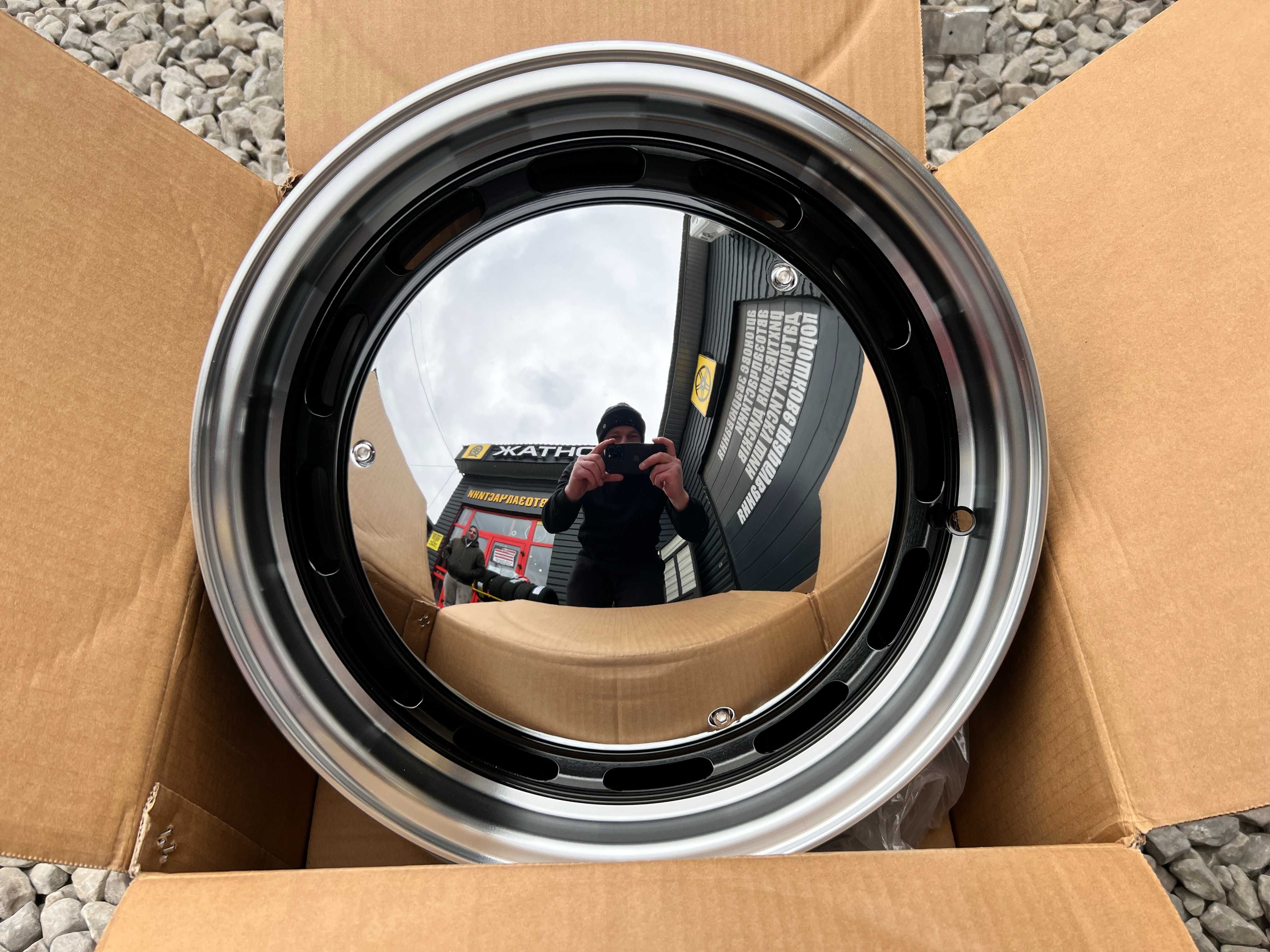 Нові диски R15 4x100 4x114.3 Класичний стиль титани Шевроле Опель БМВ