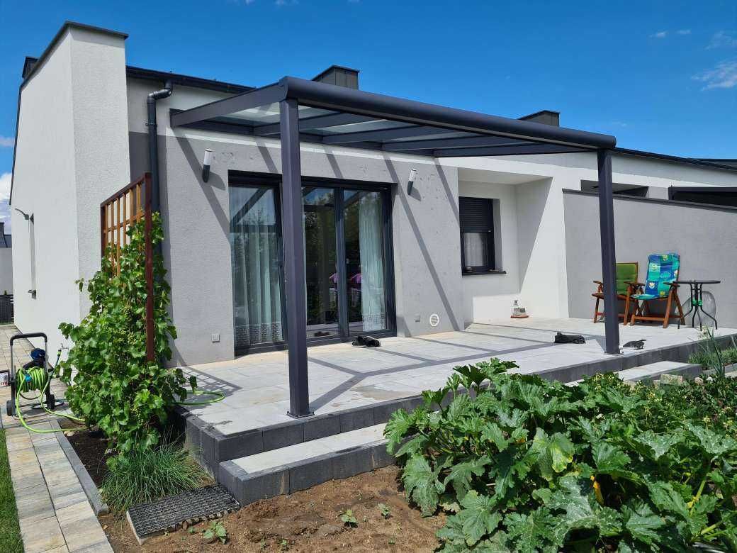 Pergola aluminiowa , zadaszenie tarasu aluminiowe, ogród zimowy