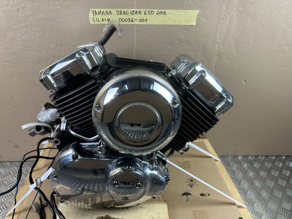 Yamaha Drag Star 650 XVS 2005 Silnik Engine Motor Kompletny Montaż !