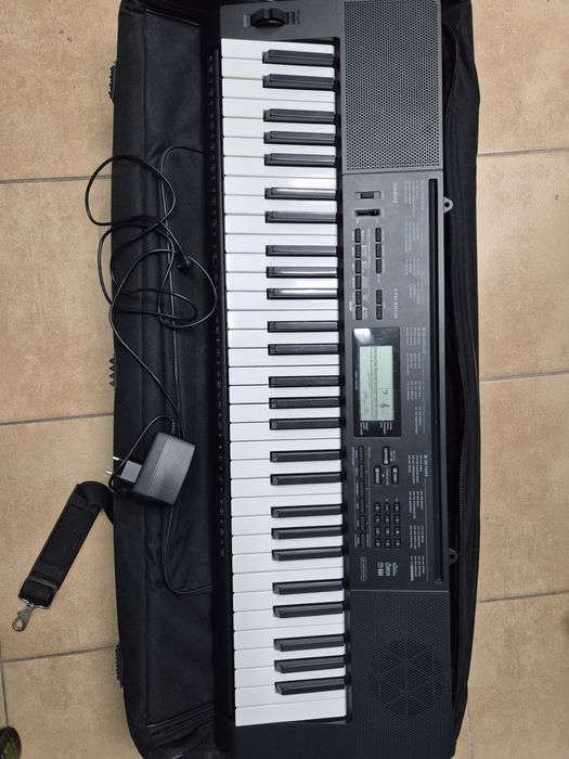 Casio CTK-3200 + pokrowiec Canto Keyboard Bag 100 + zasilacz — komplet