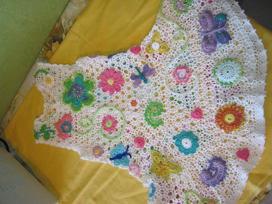 Детский сарафан ручной работы