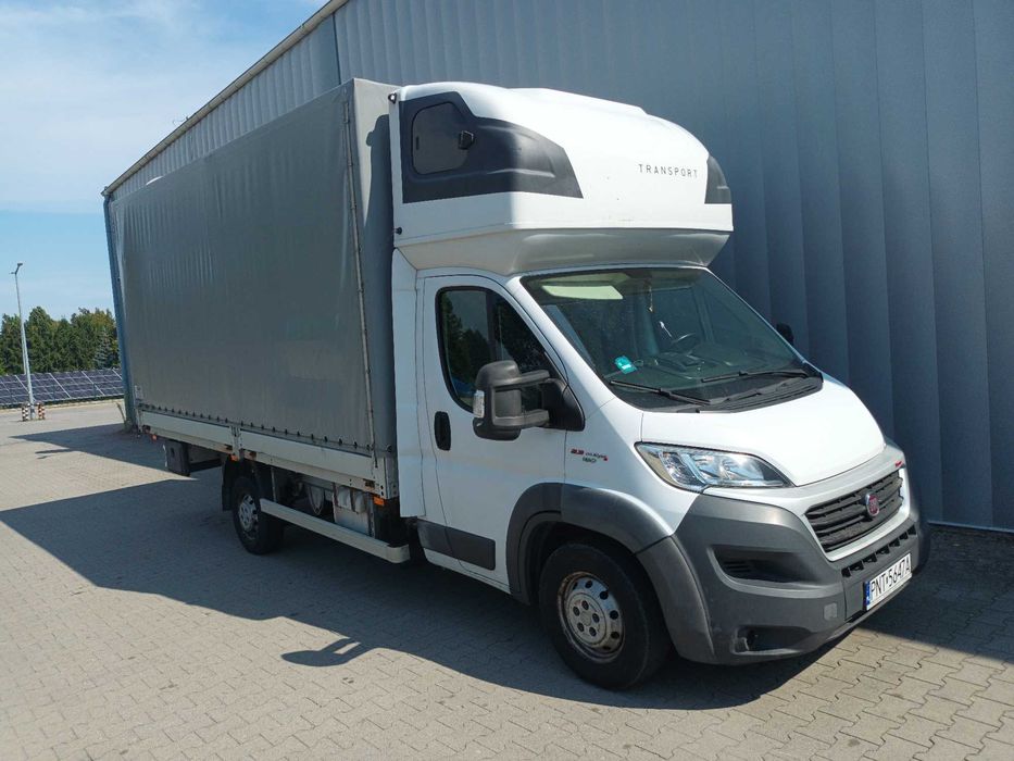 Fiat Ducato 2,3  180km plandeka firanka 2017r silnik 200tyś zamiana