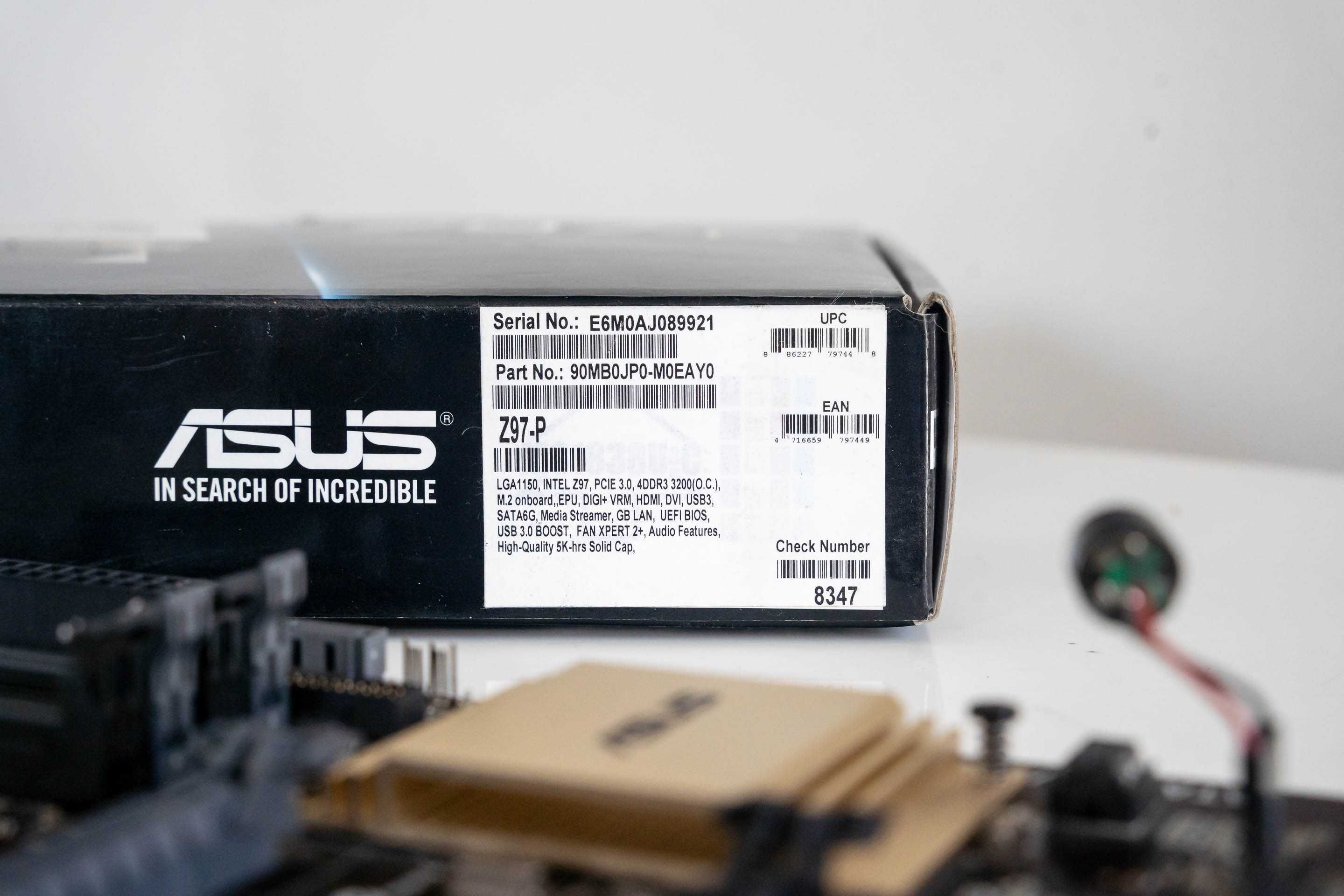 Zestaw płyta główna ASUS Z97-P + procesor Intel Core i7-4790 (3,6 GHz)