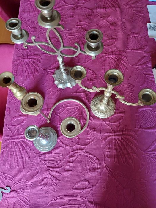 Conjunto de castiçais